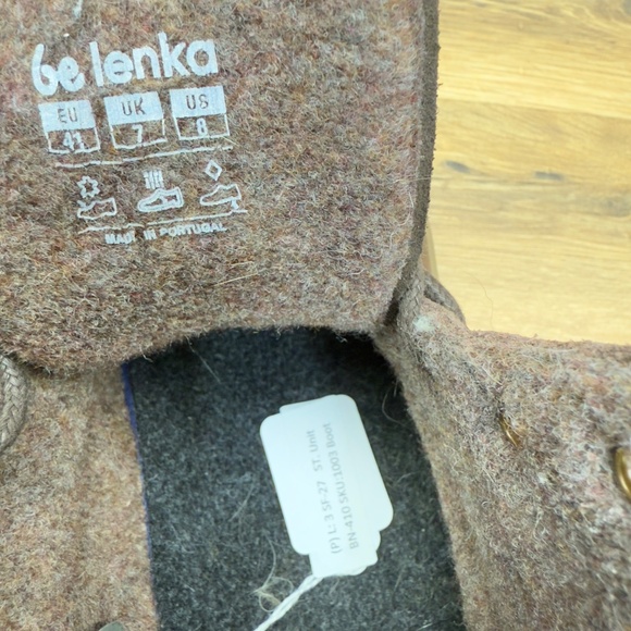 Be Lenka Atlas barefoot women's size 10.5 Eu 41 minimalist leather boots brown - Picture 10 of 10